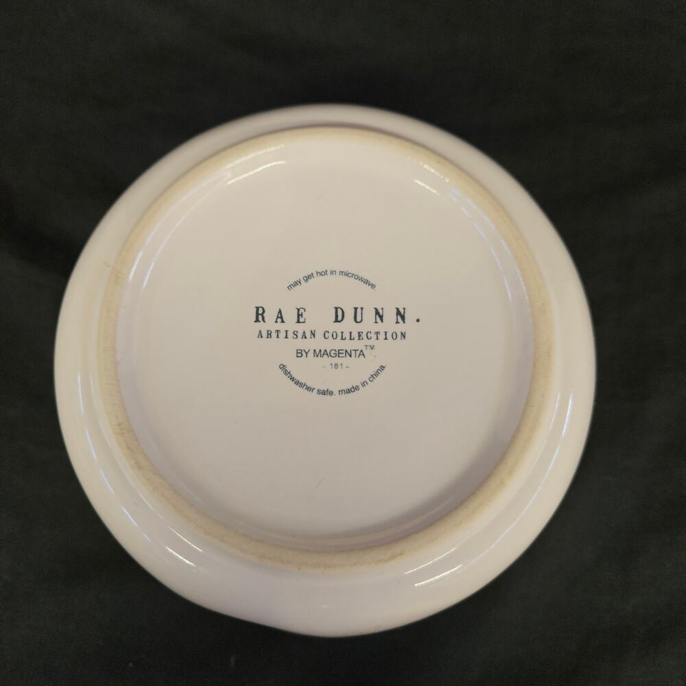 Rae Dunn Artisan Collection Savor Bowl Farmhouse Home Decor Kitchen - Picture 7 of 9